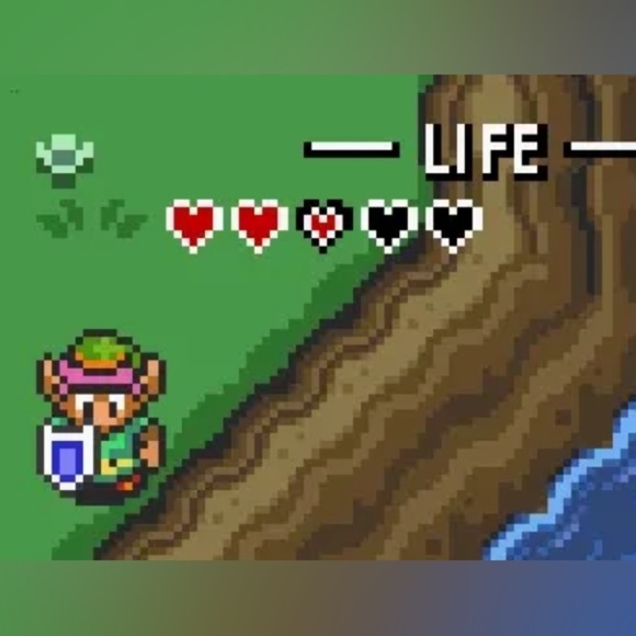 3/$15 Retro Video Game Life Hearts Pin Brooch - Picture 7 of 7